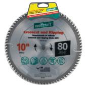 Wolfcraft Crosscutting/Ripping Saw Blade - Titanium - 5700-RPM - 10-in dia