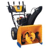 Souffleuse à phase à 3 phases, 277 cc, 24", noir et jaune
