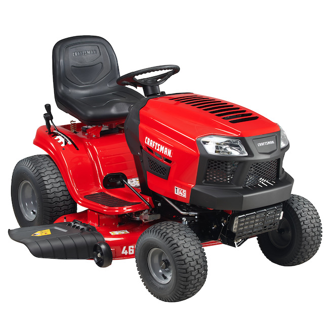 Craftsman 17.5-HP Red Lawn Tractor - 46-in