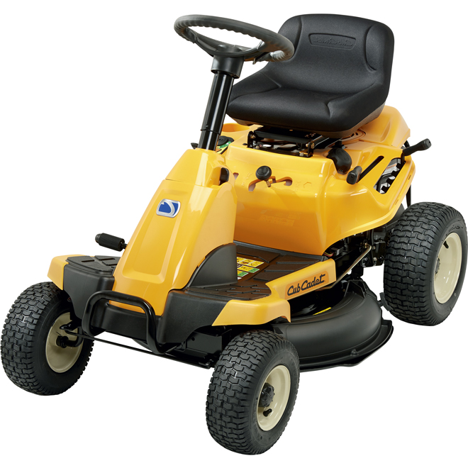 Cub Cadet CC 30 30-in Mini Rider Lawn Tractor 10.5 HP Mulching Capable Black and Yellow