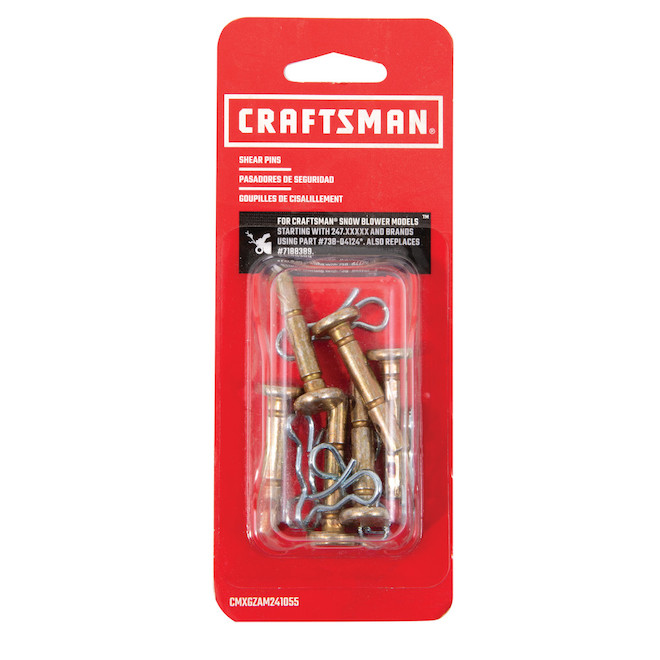 Craftsman Shear Pins for Snow Blowers 2-Stage - 6 Pack