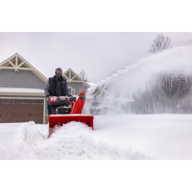 Souffleuse à neige autotractée CRAFTSMAN essence 30 po 357 cm³ 2 phases démarrage électrique à bouton-poussoir