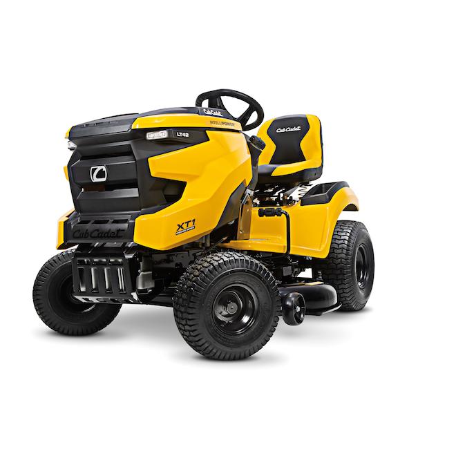 Cub Cadet XT1 18-HP Single cylinder Foot 42-in Cut Width Riding Lawn Mower Mulching Capable