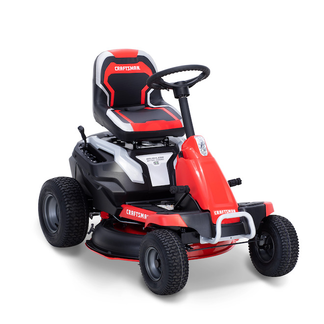 CRAFTSMAN 30-in Cut Width - Lithium ion Electric Riding Lawn Mower -  Mulching Capable (Sold Separately) 33AA27JDB93