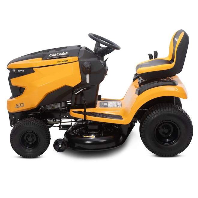 Cub Cadet LT42 547CC 42-in Riding Lawn Mower Black and Yellow