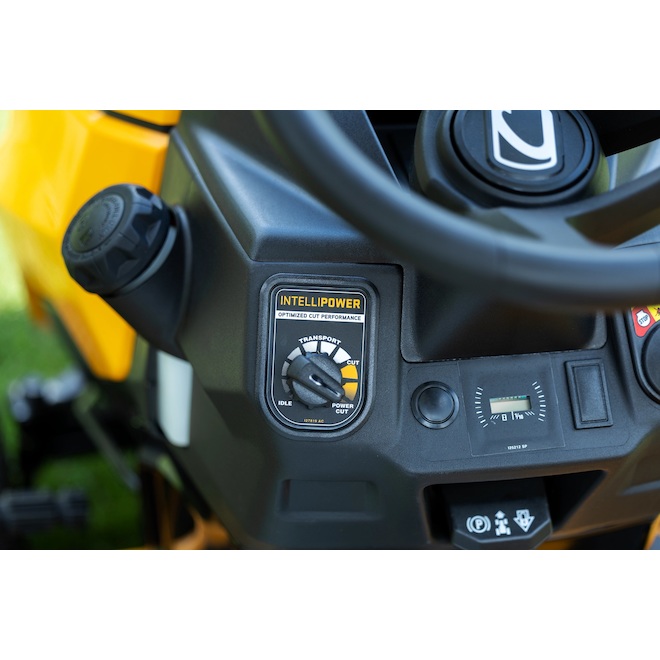Cub Cadet LT42 547CC 42-in Riding Lawn Mower Black and Yellow