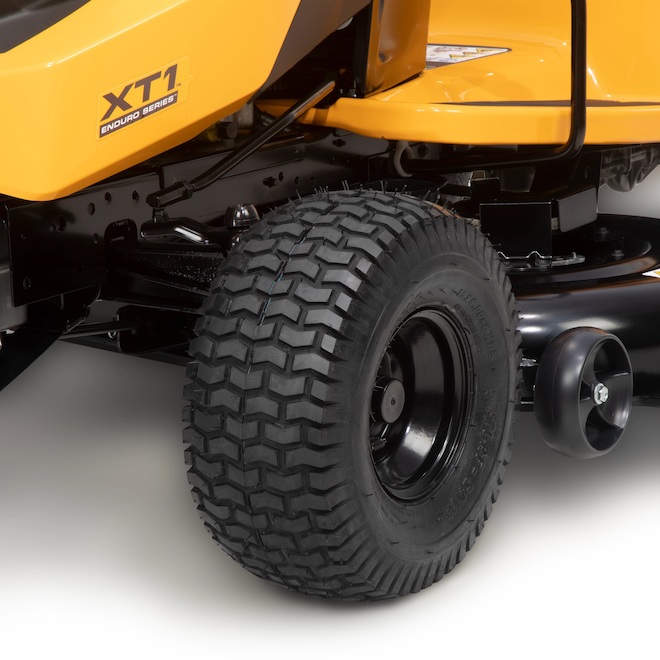 Cub Cadet LT42 547CC 42-in Riding Lawn Mower Black and Yellow