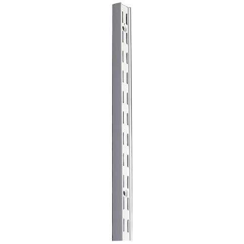 Knape & Vogt 82 Shelf Standards - 14-Gauge Steel - White - 1 1/16-in W x 28-in L x 1 1/16-in D