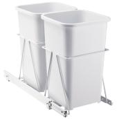 Under-Cabinet Pull-Out Recycling Bin System