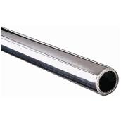 Tringle de garde-robe, précision, acier, 96", chrome