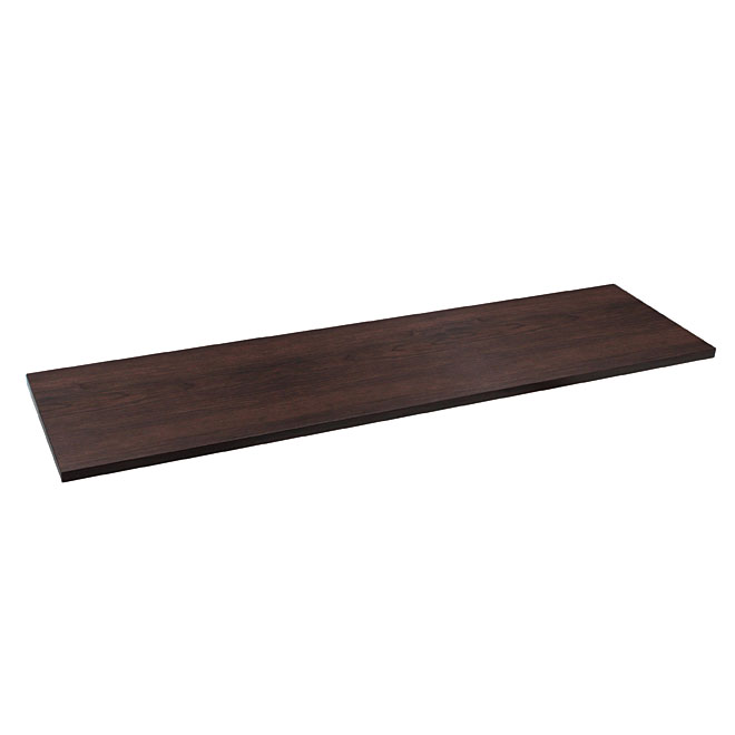 Knape & Vogt 1980 Espresso Shelf Board - Melamine - Laminated Particle Board - 36-in L x 12-in W x 5/8-in T