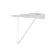 Knape & Vogt Closet Pro Shelf Bracket - Steel - White -  1-in L