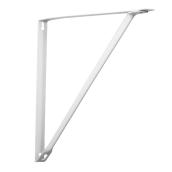 Closet Pro Shelf Bracket - Steel - White - 10-in L