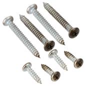 Knape Vogt Closet Caps Screws Set - Steel - Bronze - Shelf Bracket Installation