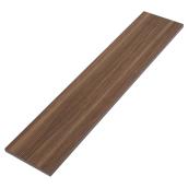 Knape & Vogt 1980 Diamond Ash Shelf Board - Melamine - Laminated Particle Board - 36-in L x 8-in W x 5/8-in T