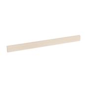 Knape & Vogt Closet Culture Wooden Shelf Ledge - Oak - White - 23-in L x 2 1/2-in W x 3/4-in T