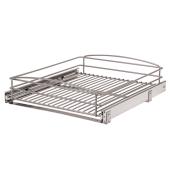 Panier coulissant Real Solutions, 17 po, nickel givré