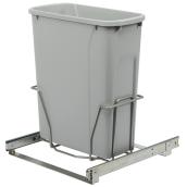 Real Solutions Pull-Out Waste Bin - Simple - 18-L - Platinum