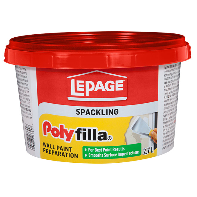 LePage Polyfilla 2.7-L Ready-to-Use Paintable Wall Filling Coumpound