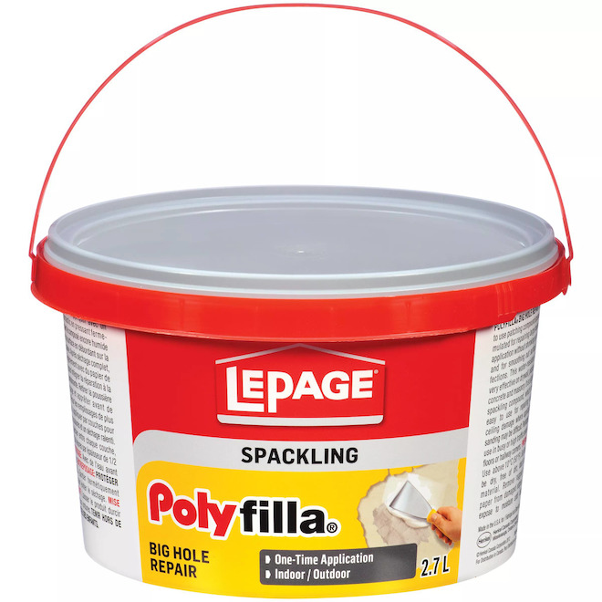 LePage Polyfilla 2.7-L Ready-to-Use Paintable Big Holes Wall Filling Coumpound