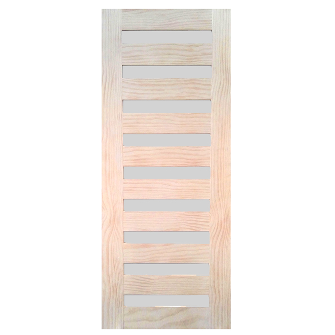 9 Lite Pine French Door 32 X 80 Natural Ysm P09l32 Rona