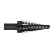 Irwin Unibit Fractional Step Drill Bit - #1 1/4-in - Hex Shank - 13 Hole Sizes - Speed Point