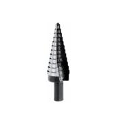 Irwin Unibit Fractional Step Drill Bit - #2 1/4-in - Hex Shank - 6 Hole Sizes - Speed Point