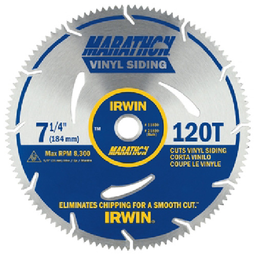 Irwin Marathon Panneling Circular Saw, Miter Saw Blade To Cut Vinyl Flooring