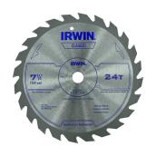 IRWIN Classic 7-1/4-in 24-Tooth Standard tooth Carbide Circular Saw Blade