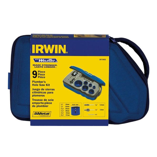 IRWIN 9-Piece Bi-Metal