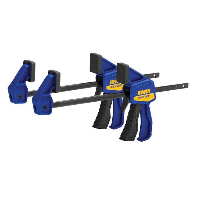 IRWIN QUICK-GRIP 2 -Pack 4-1/2-in QUICK-GRIP Bar Clamp