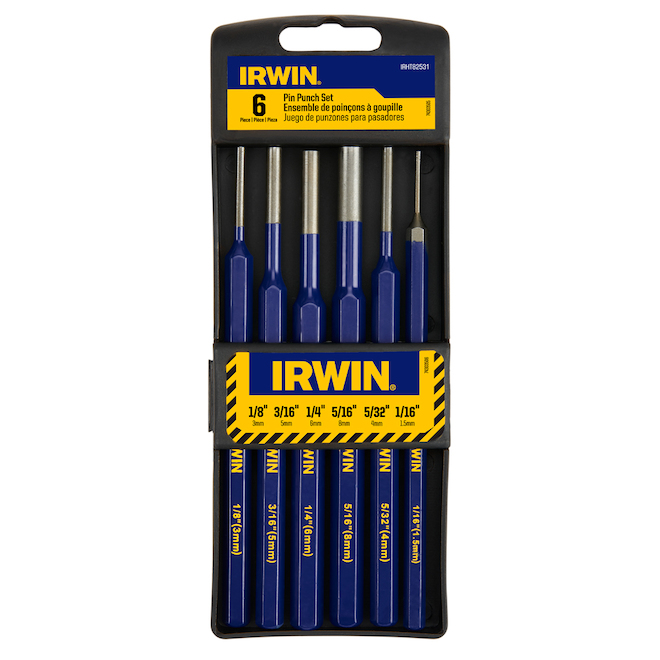 Irwin 4.5-in Pin punch set