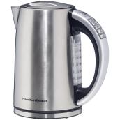Bouilloire en inox, 6 réglages, 1,7 l, 1500 W