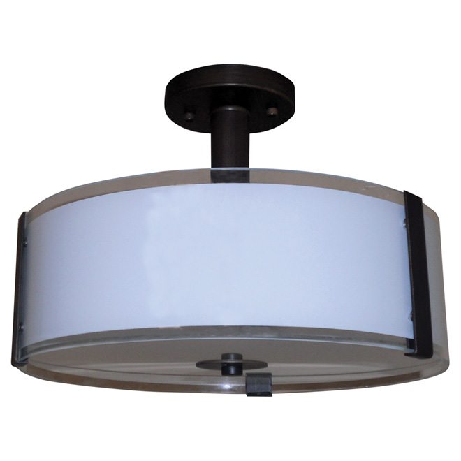 Sinclair 3 Light Semi Flush Mount 14 Rona Sinclair 3 Light Semi Flush Mount