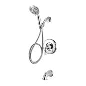 Pfister Solita Tub and Shower Faucet with 6 Spray Settings - 2.5-gal./min - Polished Chrome