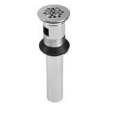 Grille de drainage Pfister pour robinet de salle de bain en chrome poli, avec trop-plein