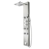 Pfister Stainless Steel 6-Spray Shower Panel System (Valve Included)