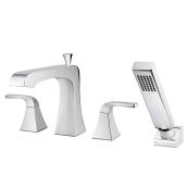 Robinet de bain romain « Vorena », chrome