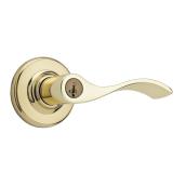 Weiser Belmont Polished Brass SmartKey Keyed Entry Door Handle