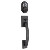 Weiser Tavaris/Vedani SmartCode Keyed Entry Electronic Handleset with Lighted Keypad (Venetian Bronze)