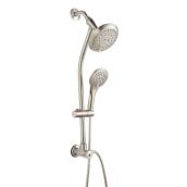 Pfister 4.44-in 2.5-GPM (9.5 Lpm) Brushed Nickel 3-Spray Hand Shower