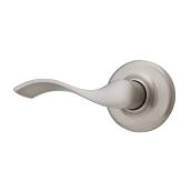 Weiser Belmont Left Hand Dummy Door Handle (Satin Nickel)