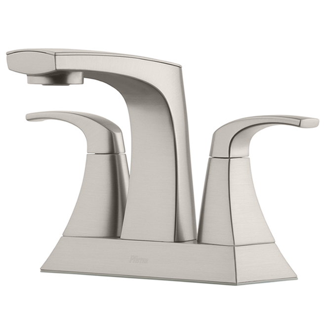 Image of Pfister | Karci 2-Handle Lavatory Faucet - 4-In Centerset - Brushed Nickel | Rona