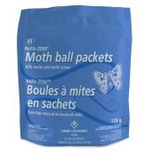 Recochem Moth Balls Child Safety Packets - 99% Paradichlorobenze - Kill Moths and Moth Larvae - 170-g