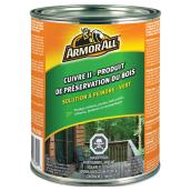 Préservatif pour bois Cuivre II Armor All, pour l'extérieur, 946 ml