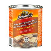 Préservatif pour bois Armor All, pour coupe transversale, pour l'extérieur, 946 ml