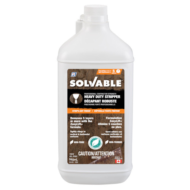 Décapant robuste Solvable multi-surface semi-gel 946 ml