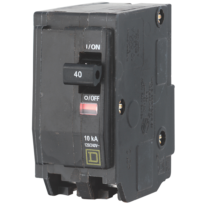 SQUARE D 40-A 2P QO Circuit Breaker QO240CP RONA