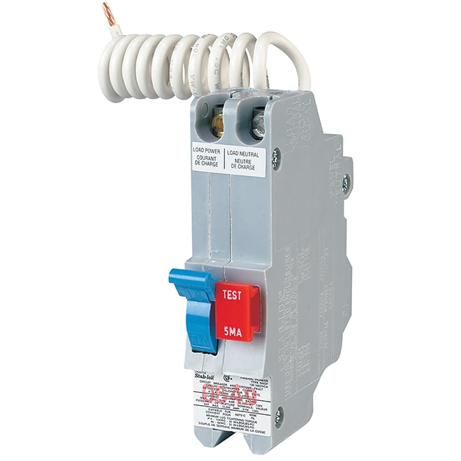 thumbnail image 2 of Federal Pacific 15 Amp Single Pole GFCI Circuit Breaker – Used, Tested, FPE15GFI 2 of 3