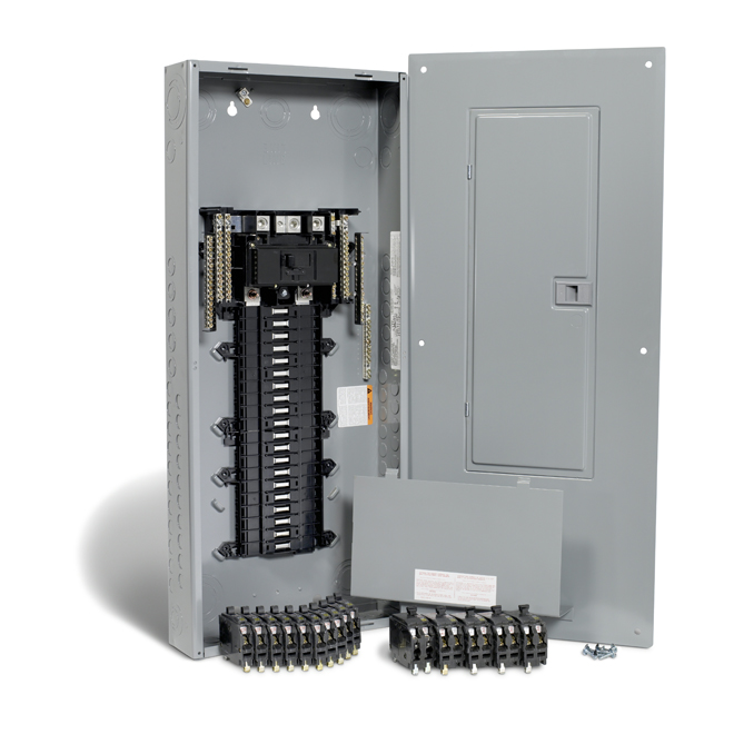 200A 40 Spaces/80 Circuit QO Panel Package with Breakers